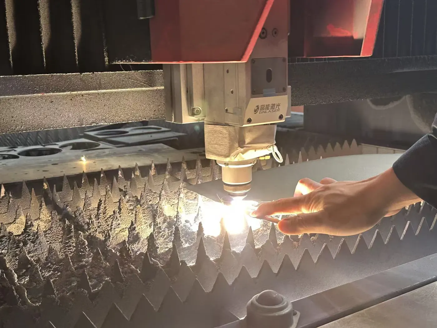 Laser Cutting Machine — FILTURE manufacturing facility