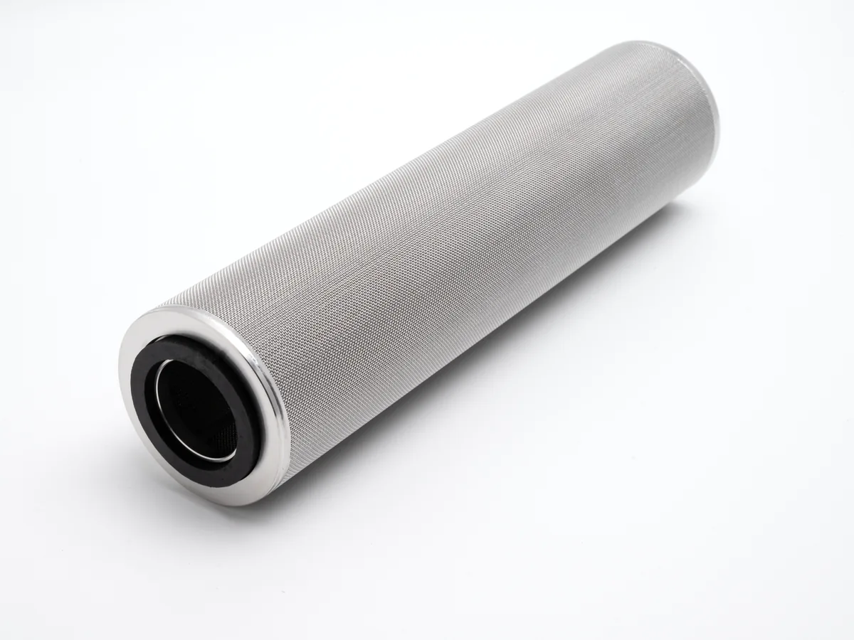 SS Sintered Mesh Filter Element at an angle