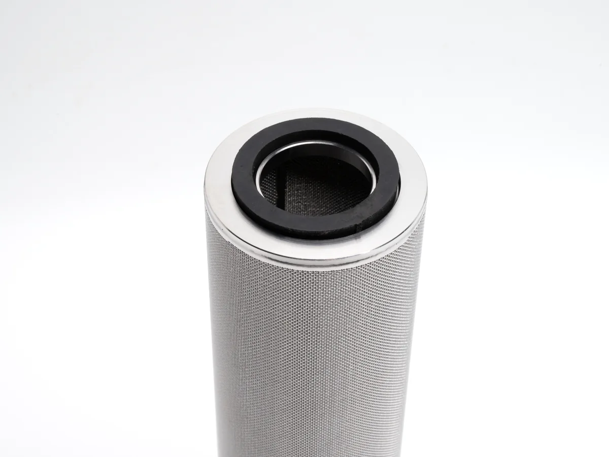 SS Sintered Mesh Filter Element open end with seal