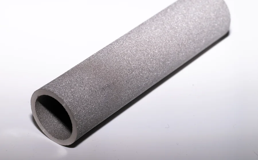 SS / Ti Porous Tubes — FILTURE sintered metal porous component