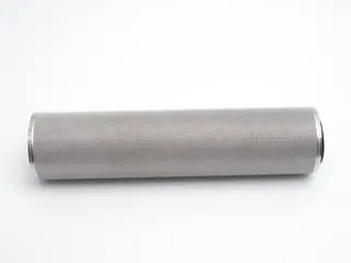 SS Sintered Mesh Filter Element, end view