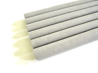 Sintered porous metal tubes grouped together