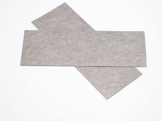 Titanium fiber felt cut sheets