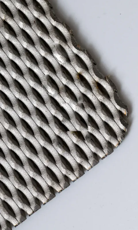 Titanium expanded mesh sheet for hydrogen and PEM electrolysis