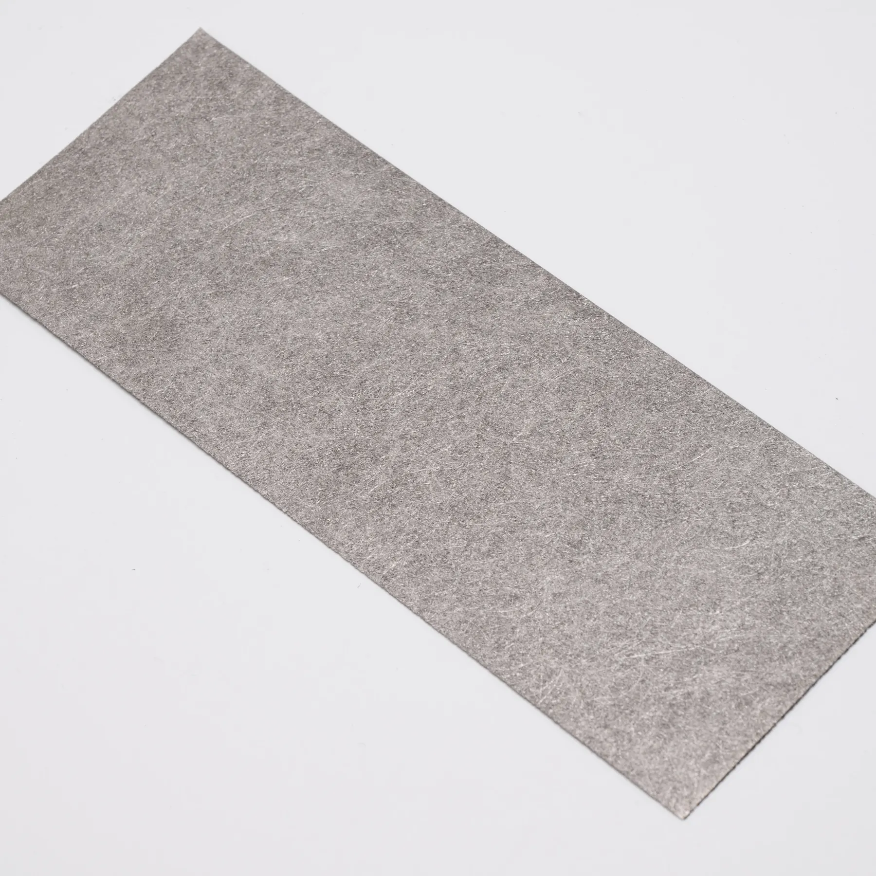 Titanium fiber felt sheet for PEM electrolyzer electrode