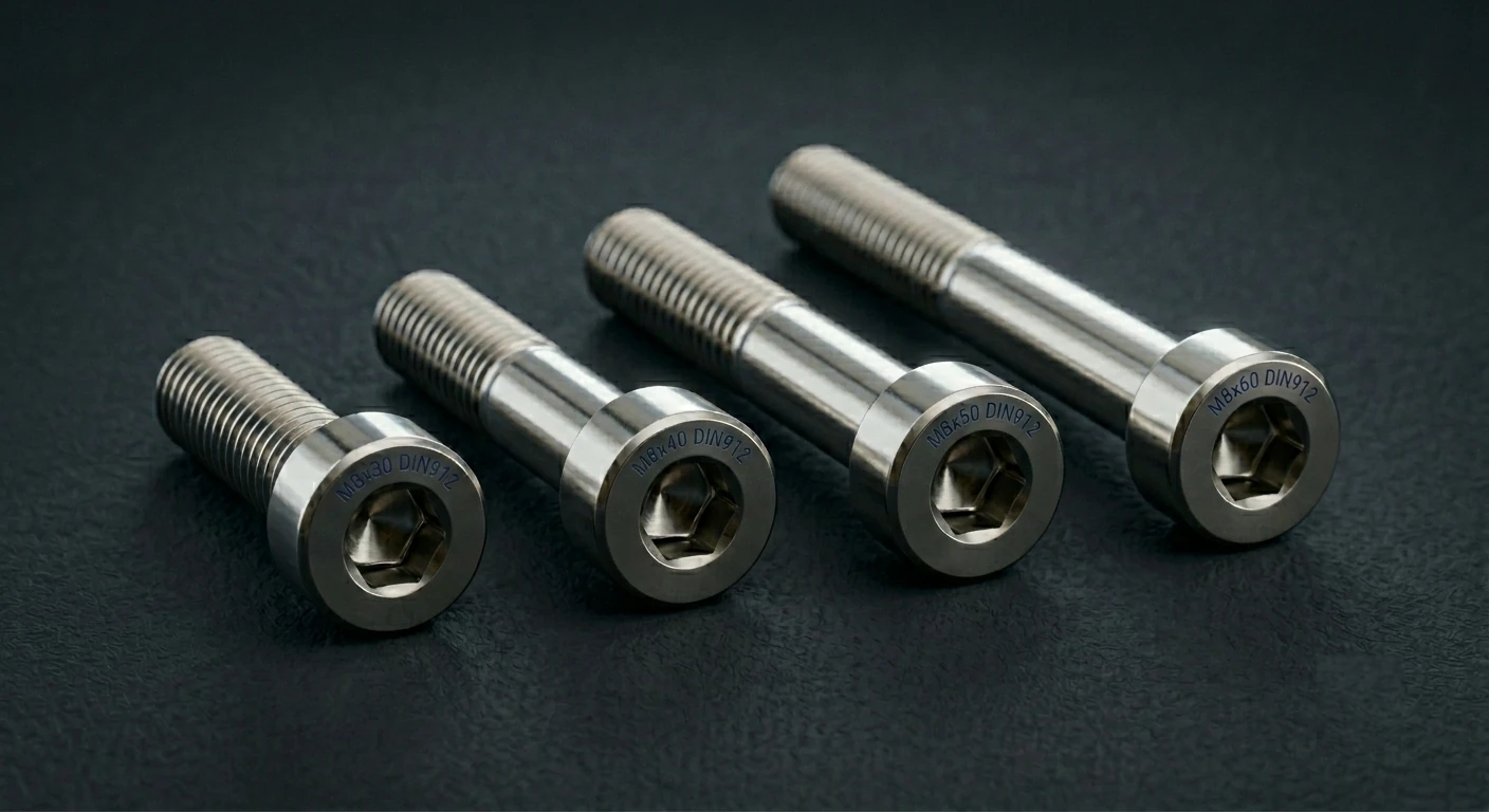Ti Screws & Fasteners — FILTURE titanium components